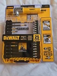 Dewalt Maxfit Steel Drill & Driving Bit Set With Right Angle Adapter - 25 Piece. Fixed Price $29.99.
