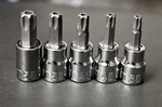 Craftsman 5PC. Security Torx Bit Star Socket Set 3/8IN. Drive. Fixed Price $17.90.