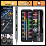 Mini Electric Screwdriver Set, 58 1 Precision Tool Kit With 50 Magnetic Bits,. Fixed Price $48.99.