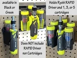 Holder For Ryobi Rapid Assembly Driver. Mount To Pegboard, Wall, Link. Fixed Price $14.25.
