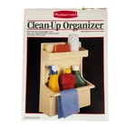 Vintage Rubbermaid Clean-up Organizer Wall Mounted Cleaning Caddy Storage Nos. Fixed Price $31.36.