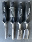 Craftsman Wf 4PC Wood Chisel Set 1/2", 1", 1-1/4 36850 36851 36853 36854. Fixed Price $30.00.