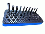 50 Screwdriver Organizer And Holder - Works With Hex Bits, Bi.... Fixed Price $17.09.