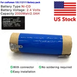 Battery Pack For Craftsman 135.112111 Cordless Screw Driver 2.4V 2000MAH Nicd. Fixed Price $21.00.