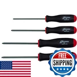 Bondhus 11640 Set Of Square Recess Screwdrivers, Sizes #0-3. Fixed Price $31.34.
