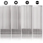 30 Pcs Long Screwdriver Bits For Drill Set, 1/4 Inch Hex Shank S2 Steel Magne.... Fixed Price $35.03.