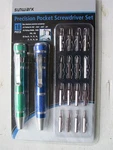 Sinwark 18-PIECE-PRECISION-POCKET-SCREWDRIVER-SET ,chrome Vanadium. Fixed Price $10.50.