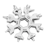 18 In Snowflake Multi Tool Phillips Flat Screwdriver Kit/wrench/bottle Opener. Fixed Price $16.84.