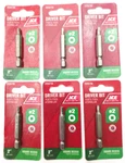 Lot Of Ace Hardware 2059756 Packs #2 Square Recess Driver Bits 2" Long. Fixed Price $14.99.