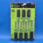Greenlee 0253-01C 7 Piece Rust Resistant Nut Driver Set With Soft Cushioned Grip. Fixed Price $49.99.