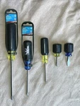 Ideal Ind 5 Piece Cushion Grip Screwdriver Set P3 P2 P1 Phillips 1/4 Flat Usa. Fixed Price $34.99.