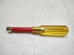 Snap On Tools ND116 1/2" Nut Driver Used Yellow Clear Handle. Fixed Price $6.99.