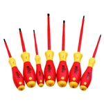Wiha 32097 Insulated Screwdriver Set Piece With Square/slotted/phillips Tips. Fixed Price $61.99.