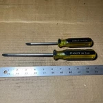 Stanley 100 Plus 64-102 Pt & 64-103 Phillips Head Screwdriver Usa Pc. Fixed Price $23.00.