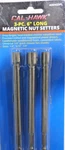 Magnetic Nut Setters Sizes 1/4"- 5/16"- 3/8". Fixed Price $5.00.
