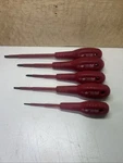 5 Pc. Morris 1000 Volt, Insulated Screwdriver Set With Cushion Grip. Fixed Price $24.16.