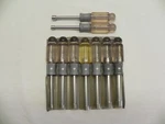 Vintage Sears Craftsman Piece Hollow Shank Metric Nut Driver Set 9-4197 5-11MM. Fixed Price $61.74.