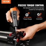 1/4" Torque Screwdriver, 10-70 In-lbs, Increment, W/ 12 Bits & Case. Fixed Price $39.99.