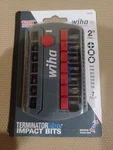 Wiha 70298 Terminator Blue Impact Bits, 2" Long, 7-PIECE Set. Fixed Price $8.98.