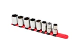 Autocraft 8-PIECE 1/2" Drive Sae Professional Socket Set. Fixed Price $10.00.