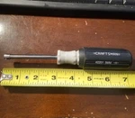 Craftsman -h- Series 5MM Nutdriver With Comfort Grip # 42201 Made In The Usa. Fixed Price $6.50.
