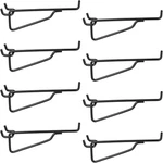 Shelf Hooks, 8PACK 6" Black Metal Utility Set, 1/4 Inch. Fixed Price $23.92.