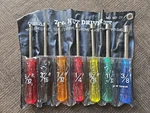 Cobra Pc. Nut Driver Set No. ND-7T Hardened W/ Tool Roll Made In Taiwan. Fixed Price $15.99.