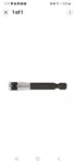 Wiha 75902 1/4" Micro Bit Drive Power Tool Adapter. Fixed Price $9.00.