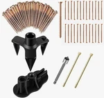 Eliminate Floor Squeaks Repair Kit Tools 50SCREWS Wood Vinyl Linoleum Quiet Us. Fixed Price $23.21.