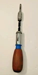 Vintage Craftsman Wood Handle Spiral Push Ratchet Screwdriver West Germany Nice. Fixed Price $20.00.