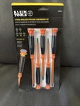 Klein Tools Piece Insulated Precision Screwdriver Set 85615INS *new*. Fixed Price $24.99.