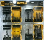 Dewalt DWA110SETCCLW 110-PIECE Shank Screwdriver Bit. Fixed Price $45.00.