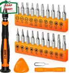 Jorest 24PCS Small Precision Screwdriver Set With Torx T5 T6 T8 T9, Y00, Star P5. Fixed Price $13.50.