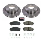 Powerstop Oe Stock Replacement Low-dust Ceramic Brake Pad And Rotor Kit. Fixed Price $213.02.