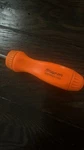Snap On Tools 24 Ratcheting Screwdriver Orange. Fixed Price $365.00.