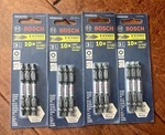 Bosch (4 Pack) 3-PACK 2-1/2 In. Square #3 SQ3 Double-ended Screwdriving Bits. Fixed Price $25.00.