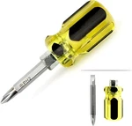 Stubby Magnetic Short Screwdriver With Phillips And Flat Heads For Diy Repairs. Fixed Price $14.54.