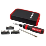Craftsman Ratcheting Screwdriver, Multibit Set, 26PIECE CMHT68001. Fixed Price $38.37.