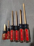 Flat Head Screw Driver By Craftsman, Usa, New, 6PC.SET. Fixed Price $60.00.