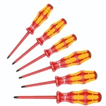 Wera 167 I/6 Kraftform Vde Insulated Torx Screwdriver Set Pieces 05133356001. Fixed Price $60.18.
