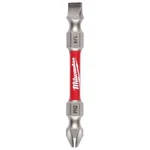 Milwaukee 48-32-4310 Shockwave PH2/SL1-4 Impact Double Ended Bit. Fixed Price $8.95.