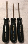 3PC Vermont American Tradesman Torx Screwdriver Handle Set Usa. Fixed Price $18.56.