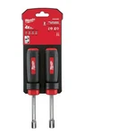 Milwaukee 48-22-2402 2-PIECE Nut Driver Set Red. Fixed Price $37.99.