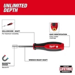 Milwaukee 48-22-2552 5/16" Hollowcore Magnetic Nut Driver. Fixed Price $9.99.