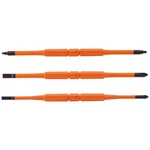 Klein Tools 13157 Screwdriver Blades, Insulated Double-end, 3-PACK. Fixed Price $22.79.