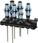 Wera 032061, 3334/3355/6 Screwdriver Set, Stainless And Rack, Pieces. Fixed Price $71.07.