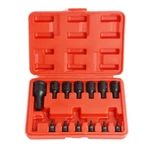 13PCS 1/4" 3/8" 1/2" Drive Torx Impact Socket Star Bit Wrench Pro Tool Set. Fixed Price $19.44.