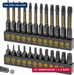 Amartisan Torx Bit Set, 24-PIECE S2 Steel, 1" & 2.3" Long T5 T40, Security, Ta. Fixed Price $10.22.