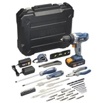 Blue Ridge 20V Max Cordless Drill/driver 46PC Project Kit (BR2812U). Fixed Price $69.99.