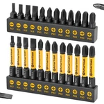 24PIECE Screwdriver Bit Set Magnetic Slotted Phillips S2 Stee. Fixed Price $12.80.